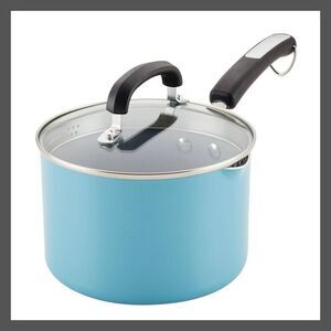Farberware -  Eco Advantage 3qt Ceramic Nonstick Stra Aqua